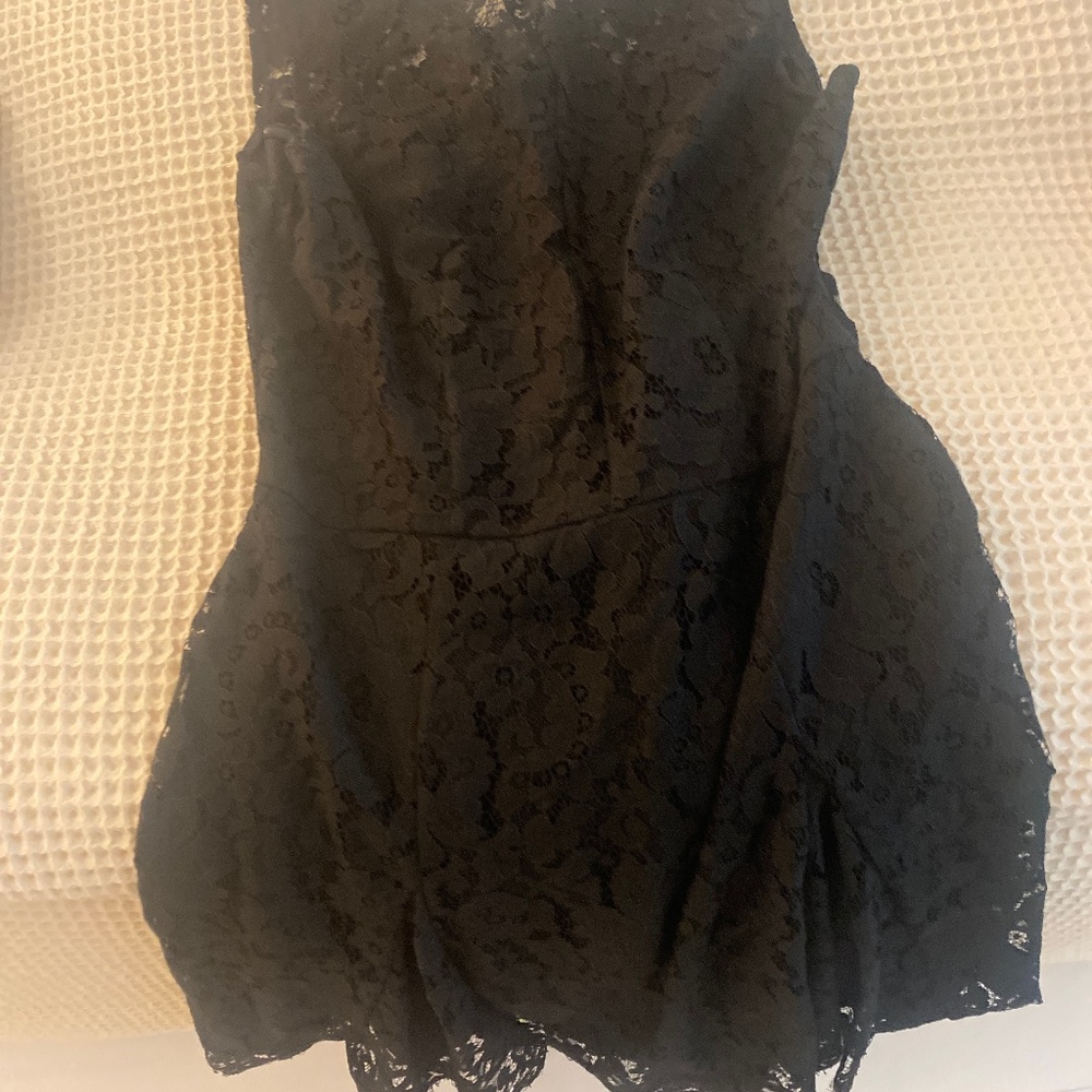 Juicy Couture Black Lace Dress